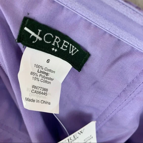 NWT J Crew Strapless Midi Pocket Dress F2 G121 - Picture 8 of 9